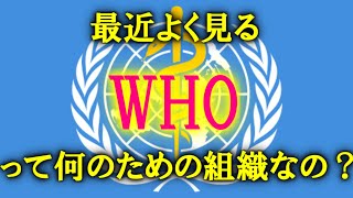 [保健機関]WHOって何のための機関ですか？[ゆっくり解説][ニュース・話題]