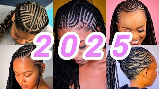 💯Most Current Hair Braids Hairstyles For Ladies | Stitch Braids Hairstyles 2025