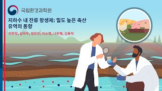 지하수 내 잔류 항생제: 밀도 높은 축산 유역의 동향