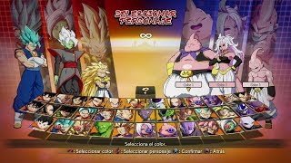 Dragon Ball FighterZ Fusions vs Team Majin Buu