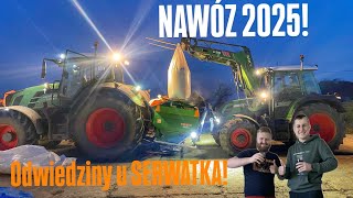 NAWÓZ 2025!🔥Odwiedziny u SERWATKA! Za sterami Fendta🚜