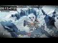 frostpunk speedrun the refugees survivor save our people and let everyone in in 36 minutes