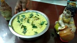 கேரளா முறைப்படி மாங்கா குழம்பு { Mango kulambu in Kerala Style }