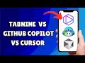 *UPDATED* Tabnine vs GitHub Copilot vs Cursor 2025 – Which AI Code Assistant Is Truly the Best?