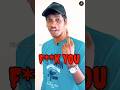 History of Middle finger In tamil | Fu*k you simple | sp siva | sp | #shorts