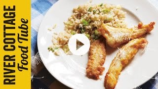 Eggy Fish Fingers with Spring Onion Rice | Hugh Fearnley-Whittingstall