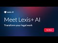 Meet Lexis+ AI