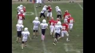 Hunter Freeman #22 - Plymouth Football Pop Warner Dwhite Highlights 2011