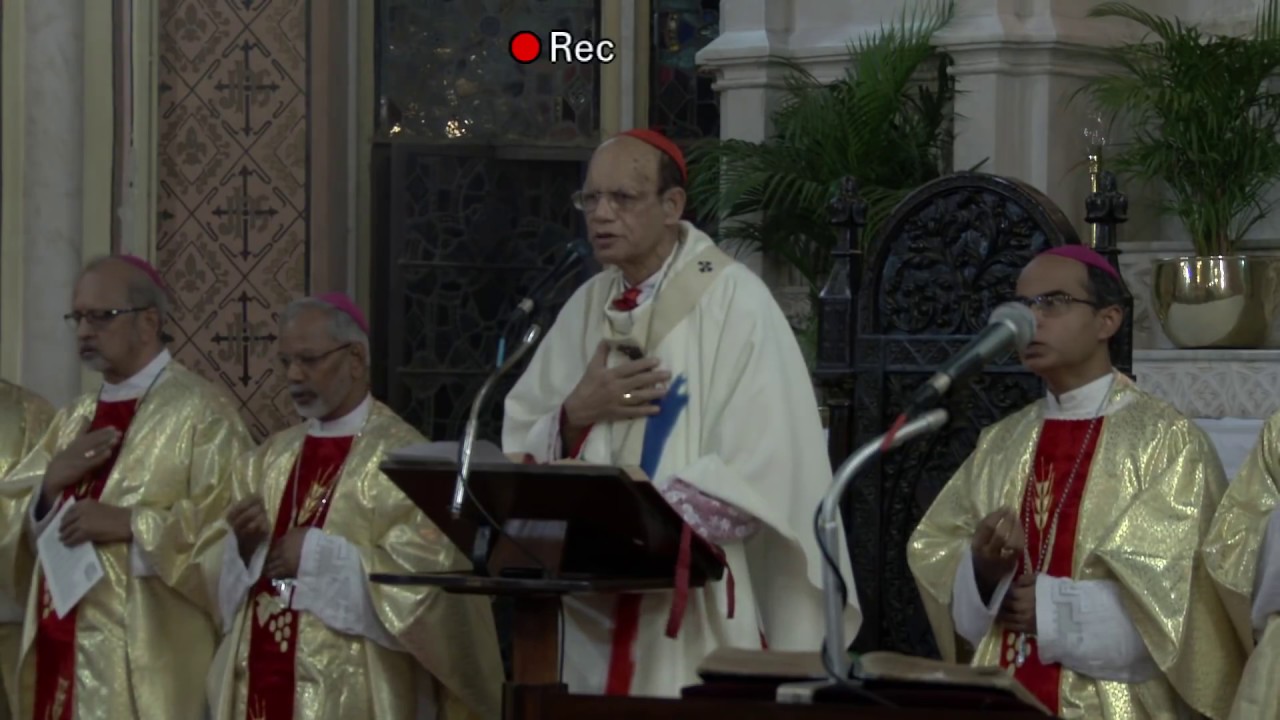 CHRISM MASS 2018 - Archdiocese Of Bombay - YouTube