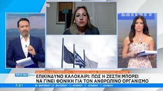 Επικίνδυνο καλοκαίρι: Πώς η ζέστη μπορεί να γίνει φονική για τον ανθρώπινο οργανισμό | ACTION 24