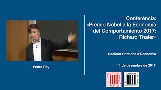 Conferència: «Premio Nobel a la Economía del Comportamiento 2017: Richard Thaler»