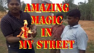 AMAZING magic in my STREET || trick revealed in tamil || tamil uk