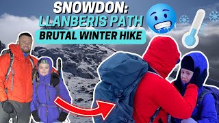 Conquering Snowdon: A Brutal Winter Hiking Challenge!