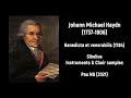 [Sheet music] Johann Michael Haydn (1737-1806) - Benedicta et venerabilis (1784)