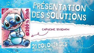 200% STITCH - Hachette Heroes - SOLUTIONS mystères