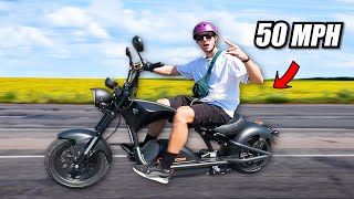 THIS ELECTRIC MOTORCYCLE IS FAST! Eahora Knight M1PS ( STREET LEGAL )