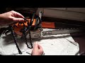 The Hidden Chainsaw Killer  Chain Stretch. Correct Way To Adjust The Chain Tension On Your Chainsaw