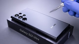 Samsung Galaxy S22 Ultra Unboxing - ASMR