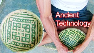 DIY Amazing making bamboo basket of Ancient Technology