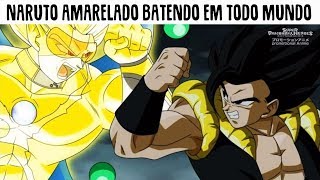 GOGETA VS NARUTO AMARELO ! Análise Milgrau ( ZUEIRA ANIME )