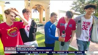 Fox 35 Good Day Orlando - Live with No Lonely Hearts at Red Hot and Boom!