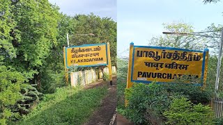 Kizhakadayam to Pavurchatram Train Journey | 06685 Tirunelveli to Sengottai Express