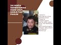 JAI MINTA KEMENTERIAN ESDM USUT KASUS TAN PAULIN