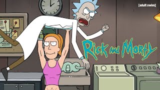 Rick and Morty | S7E7 Cold Open: Wet Kuat Amortican Summer | adult swim