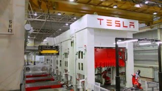 2016 Tesla Model S - Fremont Factory - Stamping