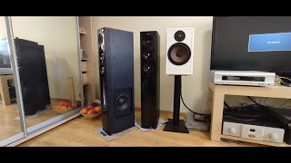 Jamo S606 speakers original, sound test, \