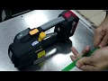 ZAPAK Strapping Tools - ZP93 & ZP97 Manual Mode