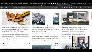 Getting up to speed with WordPress Gutenberg - v7.7