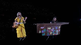 Gracie Abrams and Taylor Swift performing “I miss you, I’m sorry” Live at the Eras Tour