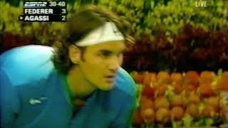 Agassi vs Federer Australian Open 2005