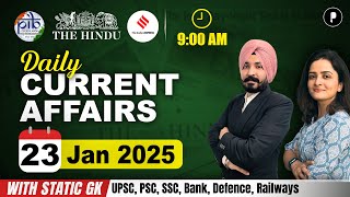 23 January Current Affairs 2025 | Daily Current Affairs | Current Affairs Today