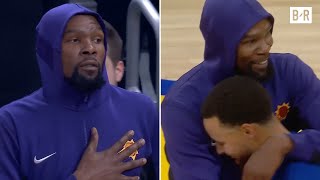 Kevin Durant Receives Tribute  From Warriors