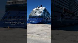 Celebrity Silhouette docked in Bimini #celebritycruises #bahamas #weekend #cruise #vacation