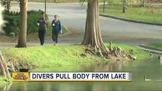 Tampa Police divers recover body in Lake Roberta in Seminole Heights neighborhood