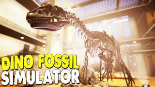 NEW Finding Dinosaur Bones FOSSIL HUNTER SIMULATOR | Dinosaur Fossil Hunter Gameplay