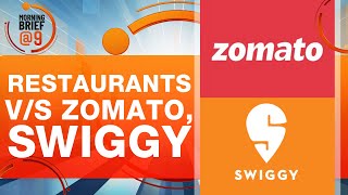 ZOMATO AND SWIGGY SHARE PRICE ANALYSIS AS RESTAURANTS MOVE CCI | MOHIT GANG ON QUICK COMMERGE |News9