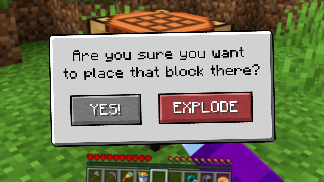 I Coded Minecraft Features Nobody Asked For Youtube