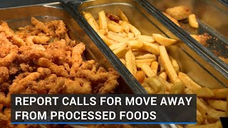 Call for move away from heavily processed food to more plant-based diets