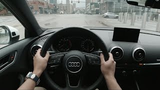 Ep13 POV Drive - Wet Drive Therapy (2020 AUDI A3) (2.0T with S-line) (4K)