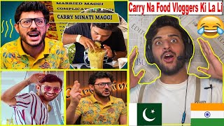 Pakistani Reaction oN INDIAN FOOD MAGIC | CARRYMINATI