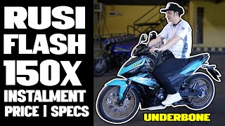 RUSI FLASH 150X 2024 INSTALLMENT PRICE | SPECS