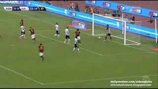 AS Roma vs Juventus 1-0 Miralem Pjanic Amazing Free Kick Goal 2015 Serie A
