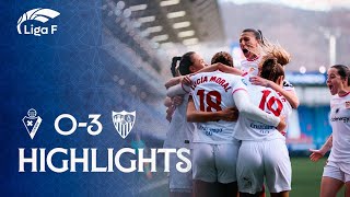 El resumen del SD Eibar - Sevilla FC Femenino: vídeo, goles y mejores jugadas (Liga F)