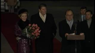 President Reagan’s Remarks on his Arrival in Geneva, Switzerland on November 16, 1985