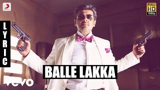 Mankatha - Balle Lakka Tamil Lyric | Ajith Kumar, Trisha | Yuvan