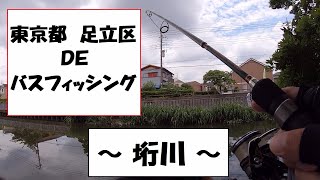 【バス釣り】東京都足立区　垳川釣行